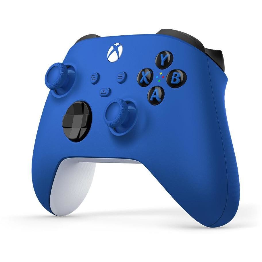Microsoft Xbox Controller Wireless per Xbox Series X|S PC e Mobile Colore Shock Blue con D-Pad Ibrido e Bluetooth